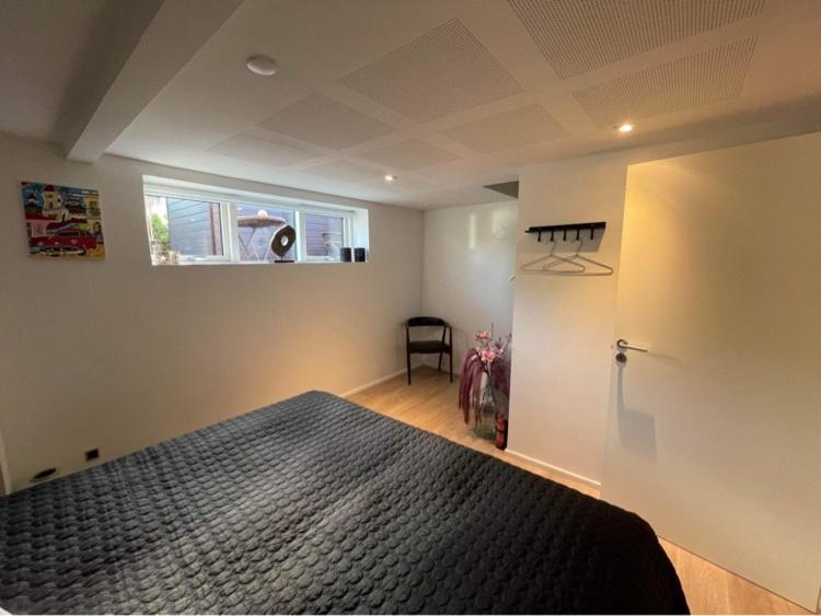 Nyistandsat Hojloftet Kaelderlejlighed Pa 70 M2 I Viborg Centrum, Med Plads Til 4 Personer Exteriör bild